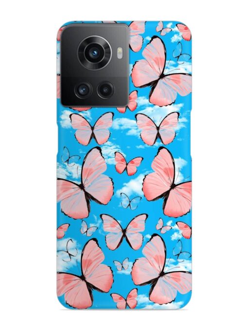 Seamless Pattern Tropical Snap Case for Oneplus 10R (5G) Zapvi