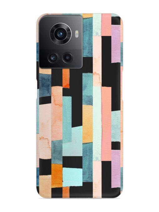 Geometric Seamless Pattern Snap Case for Oneplus 10R (5G) Zapvi