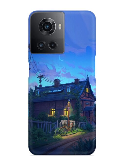 Beautiful Village House Snap Case for Oneplus 10R (5G) Zapvi