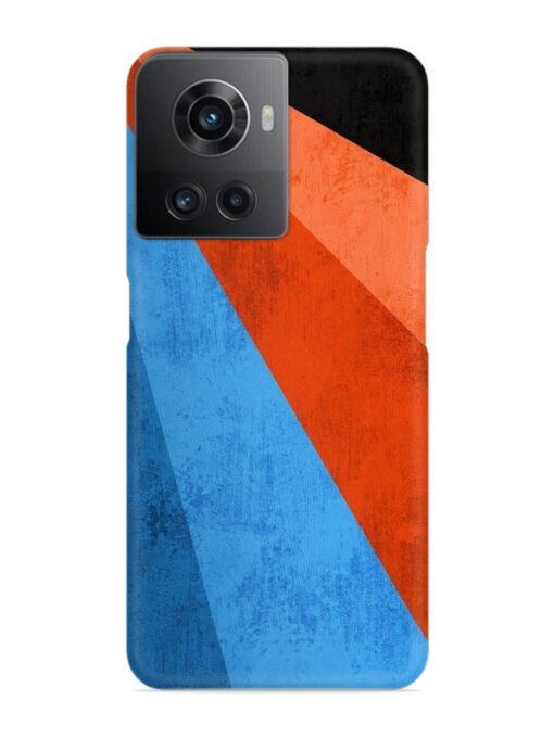 Modern Matte Abstract Snap Case for Oneplus 10R (5G) Zapvi