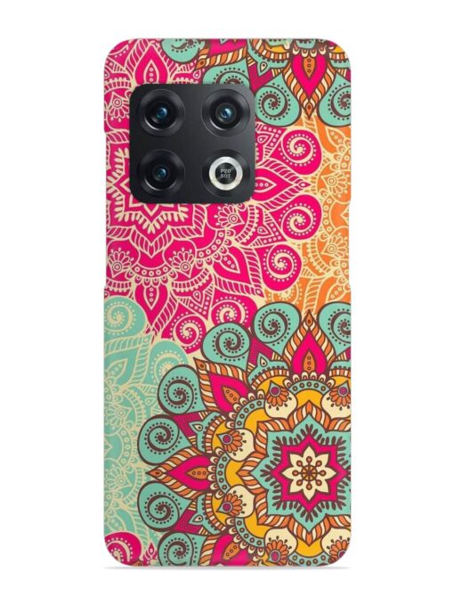 Mandala Seamless Snap Case for Oneplus 10T (5G) Zapvi