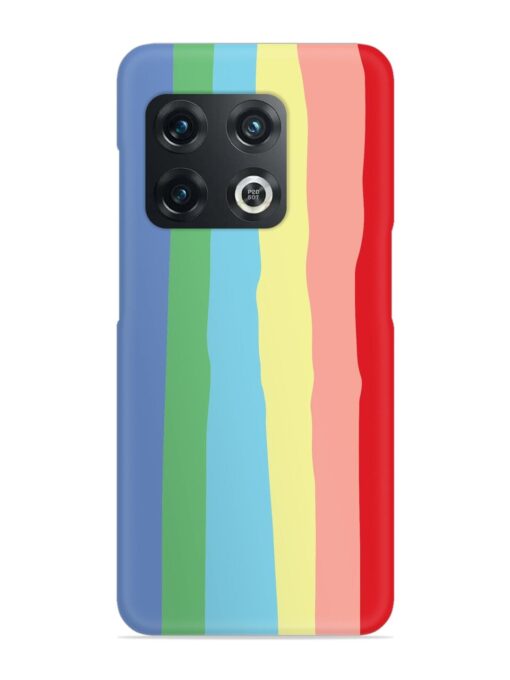 Rainbow Premium Shade Snap Case for Oneplus 10T (5G) Zapvi