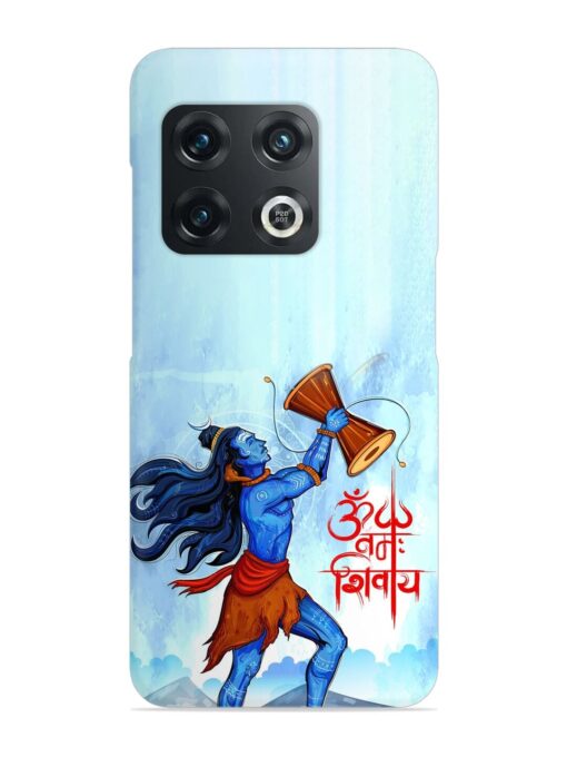 Illustration Lord Shiva Snap Case for Oneplus 10T (5G) Zapvi