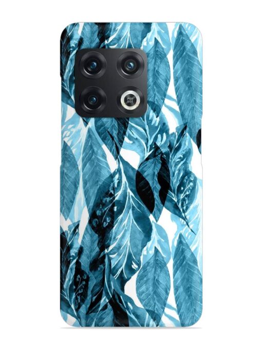 Leaves Pattern Jungle Snap Case for Oneplus 10T (5G) Zapvi