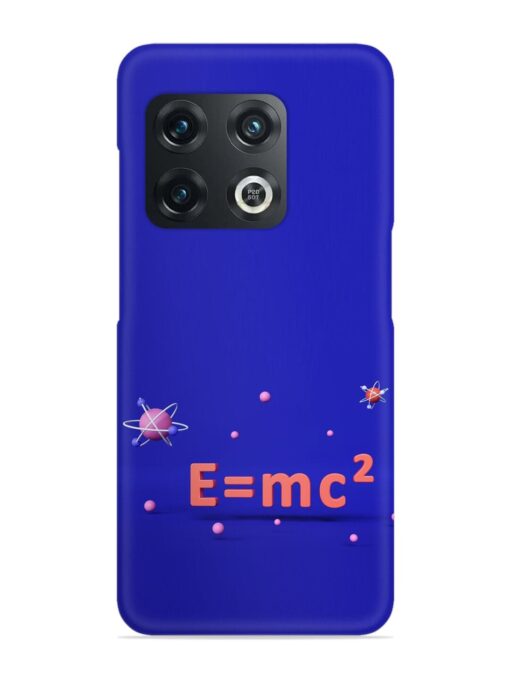 Formula Relativity Equation Snap Case for Oneplus 10T (5G) Zapvi