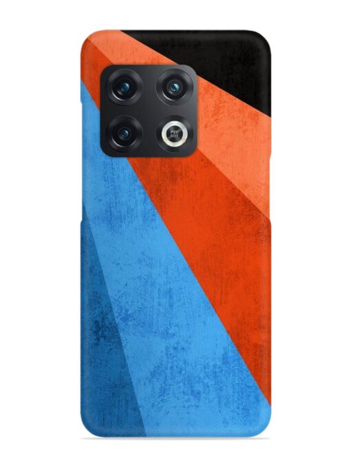 Modern Matte Abstract Snap Case for Oneplus 10T (5G) Zapvi