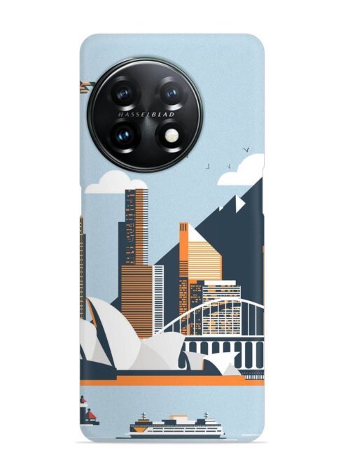 Sydney Opera Landscape Snap Case for Oneplus 11R (5G) Zapvi