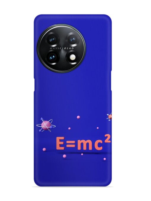 Formula Relativity Equation Snap Case for Oneplus 11R (5G) Zapvi