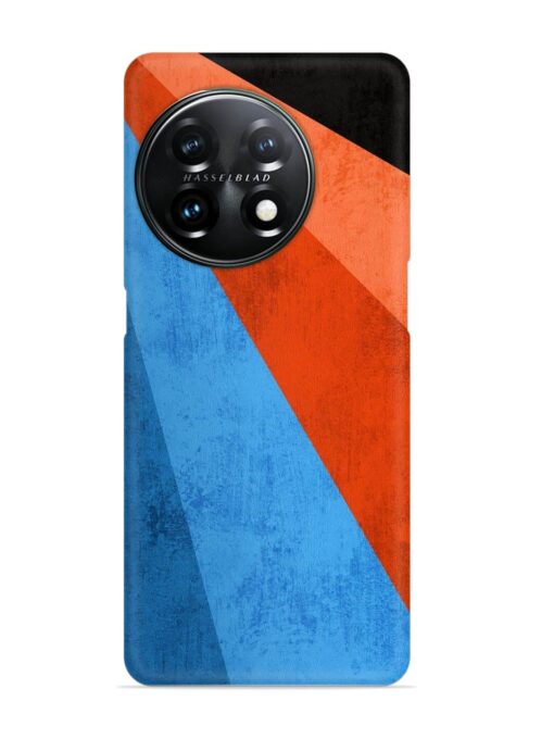 Modern Matte Abstract Snap Case for Oneplus 11R (5G) Zapvi