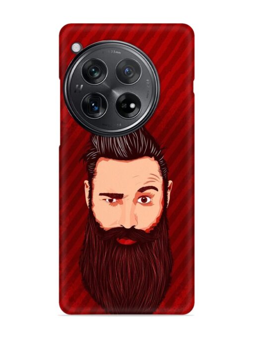 Beardo Man Snap Case for Oneplus 12 (5G) Zapvi