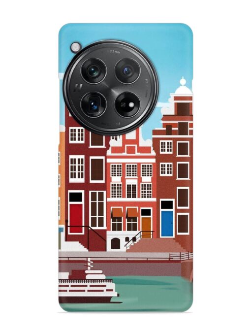 Scenery Architecture Amsterdam Landscape Snap Case for Oneplus 12 (5G) Zapvi