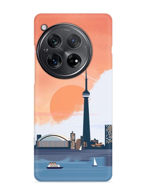 Toronto Canada Snap Case for Oneplus 12 (5G) Zapvi