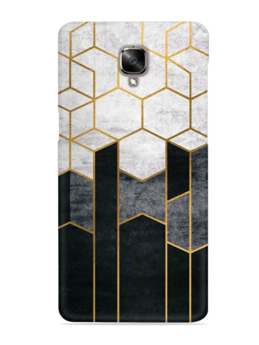 Cube Marble Art Snap Case for Oneplus 3 Zapvi