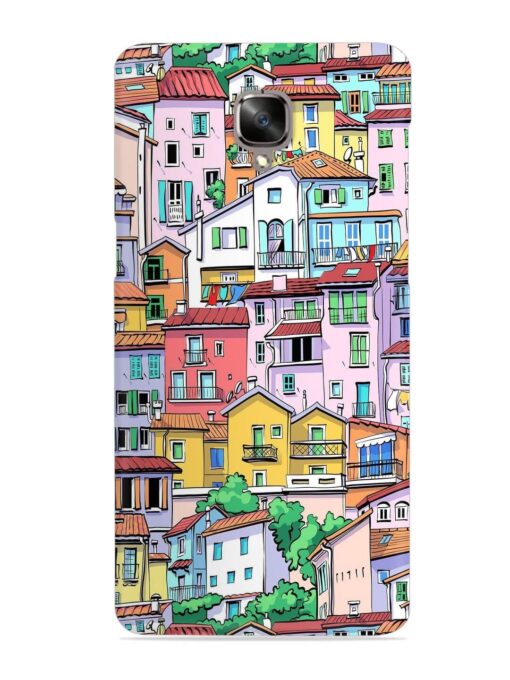 Europe Old Town Snap Case for Oneplus 3 Zapvi