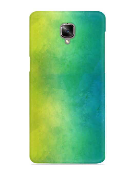 Yellow Green Gradient Snap Case for Oneplus 3 Zapvi