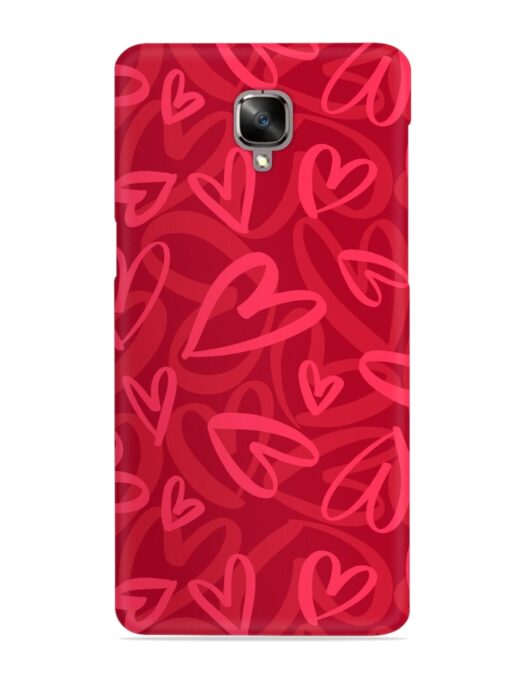 Seamless Romantic Pattern Snap Case for Oneplus 3 Zapvi