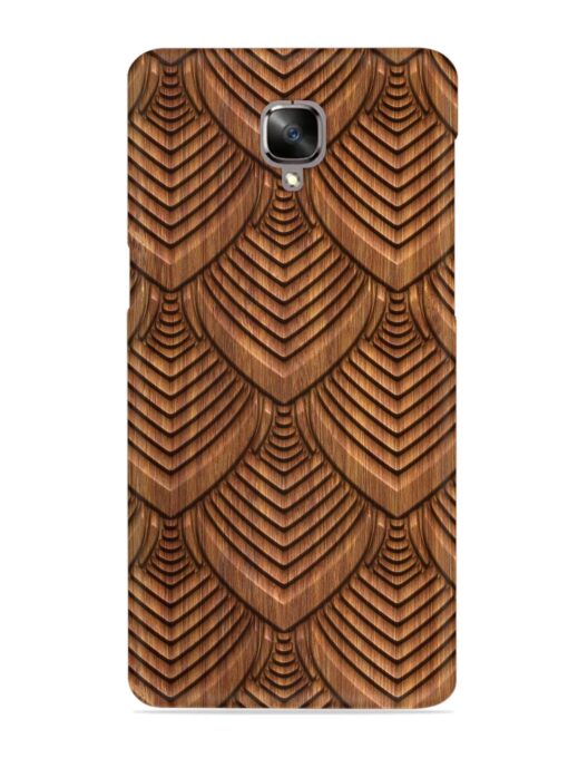 Carved Pattern On Snap Case for Oneplus 3 Zapvi