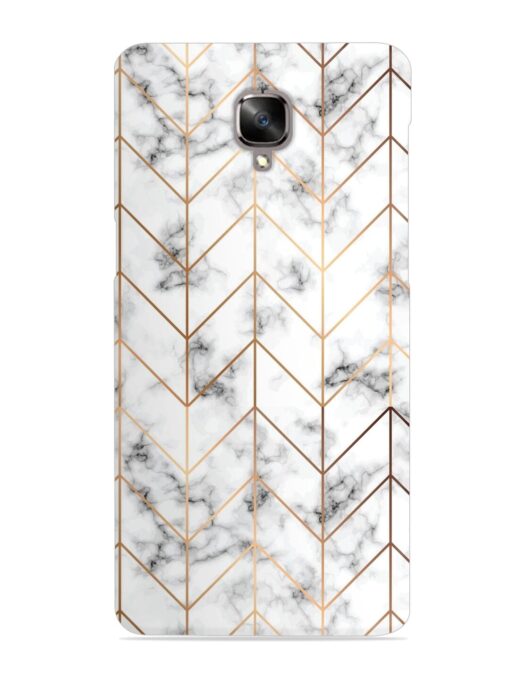 Vector Marble Texture Snap Case for Oneplus 3 Zapvi