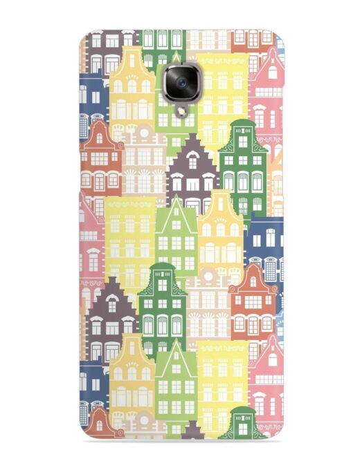 Seamless Shapes Pattern Snap Case for Oneplus 3 Zapvi