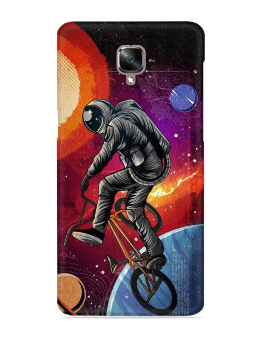 Super Eclipse Bmx Bike Snap Case for Oneplus 3 Zapvi