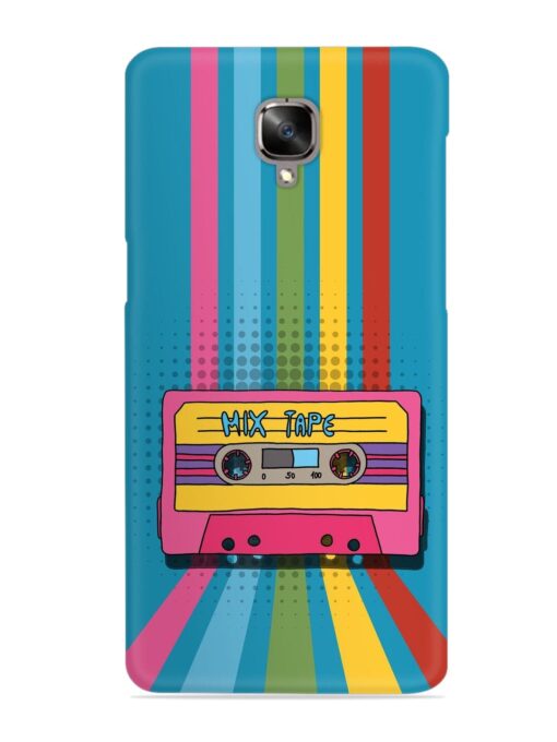 Mix Tape Vactor Snap Case for Oneplus 3 Zapvi