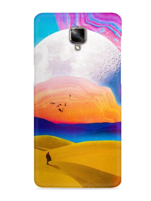 Sandy Desert Snap Case for Oneplus 3T Zapvi