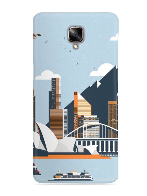 Sydney Opera Landscape Snap Case for Oneplus 3T Zapvi