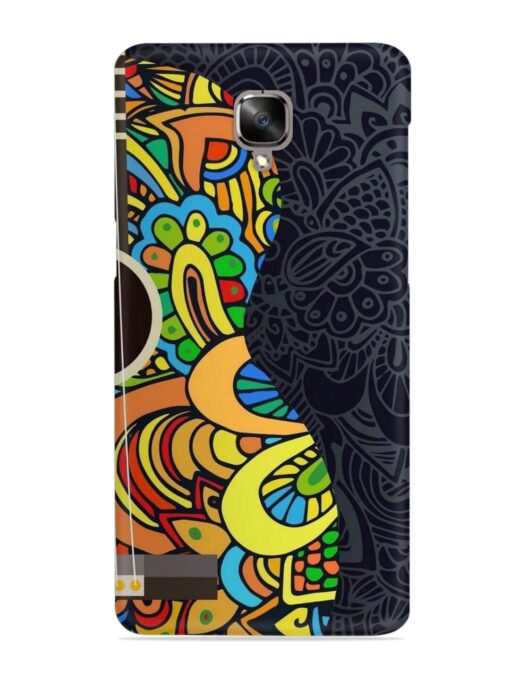 Guitar Vector Art Snap Case for Oneplus 3T Zapvi