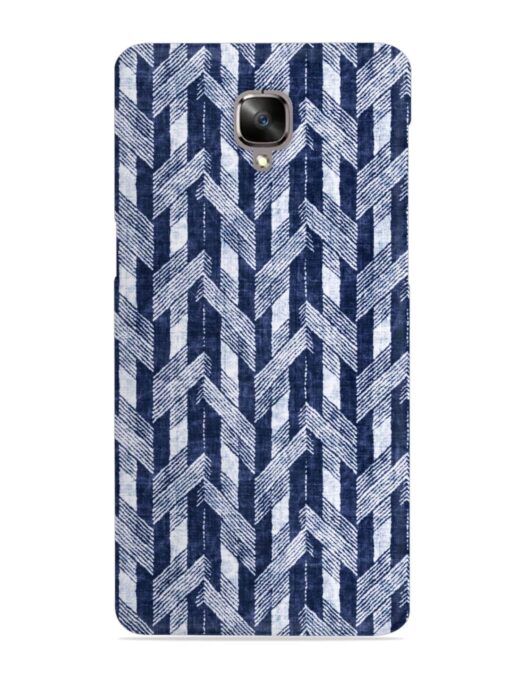 Abstract Herringbone Motif Snap Case for Oneplus 3T Zapvi