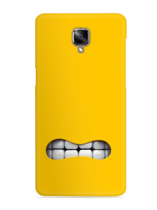 Mouth Character On Snap Case for Oneplus 3T Zapvi