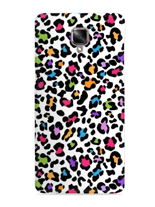 Seamless Leopard Pattern Snap Case for Oneplus 3T Zapvi