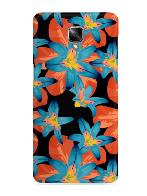 Philippine Flowers Seamless Snap Case for Oneplus 3T Zapvi