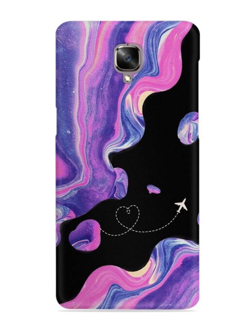 Glitter Art Snap Case for Oneplus 3T Zapvi