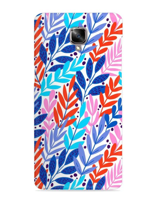 Bright Floral Tropical Snap Case for Oneplus 3T Zapvi