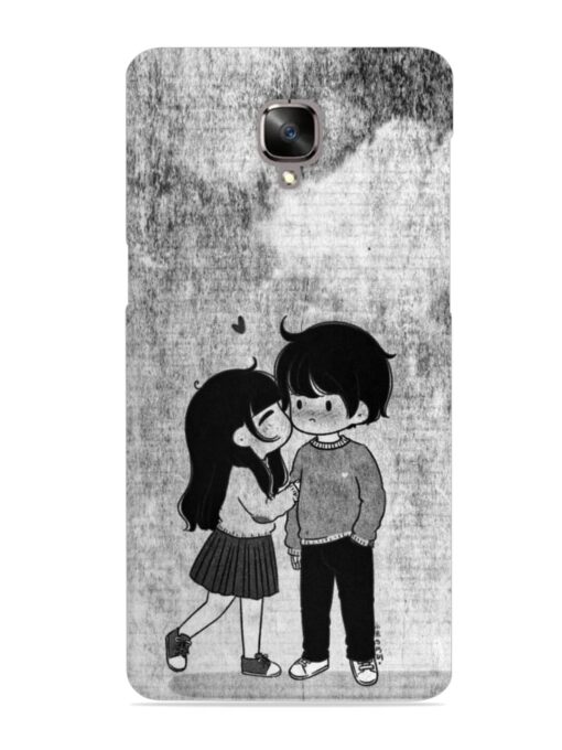 Couple Love Highlights Snap Case for Oneplus 3T Zapvi