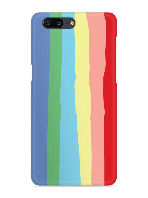 Rainbow Premium Shade Snap Case for Oneplus 5 Zapvi