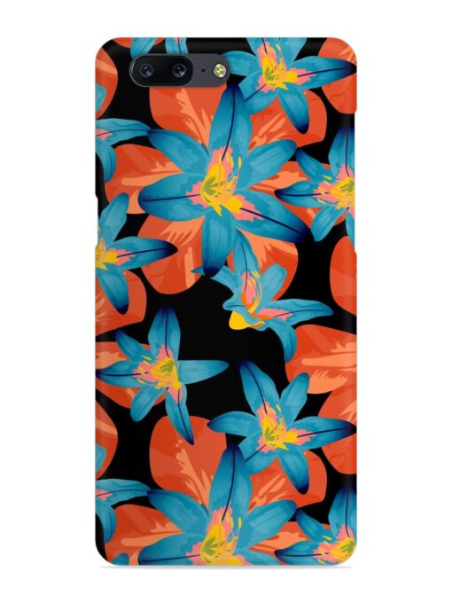 Philippine Flowers Seamless Snap Case for Oneplus 5 Zapvi