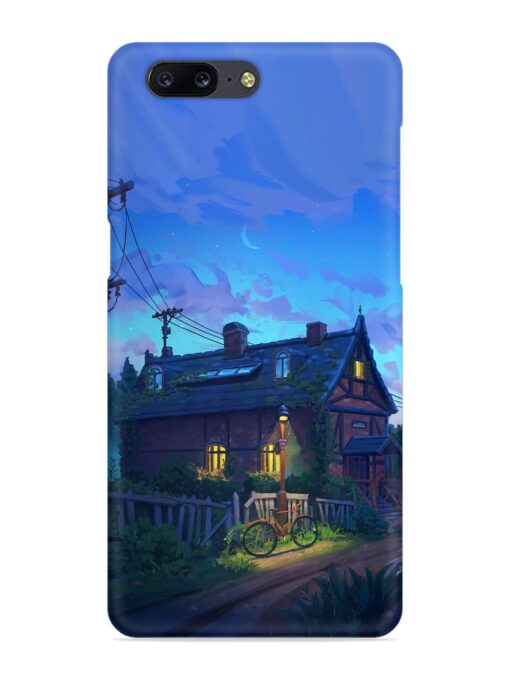 Beautiful Village House Snap Case for Oneplus 5 Zapvi