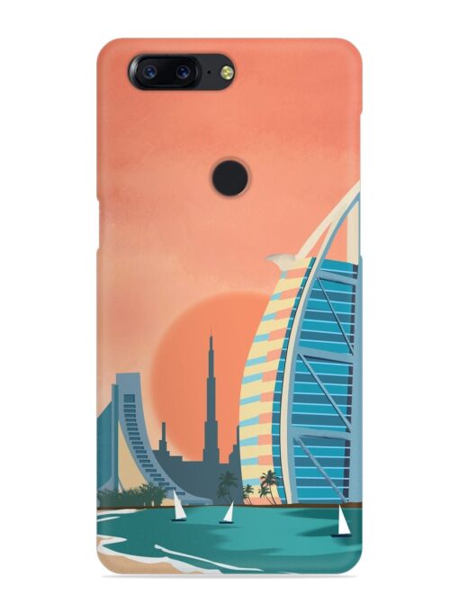 Dubai Architectural Scenery Snap Case for Oneplus 5T Zapvi