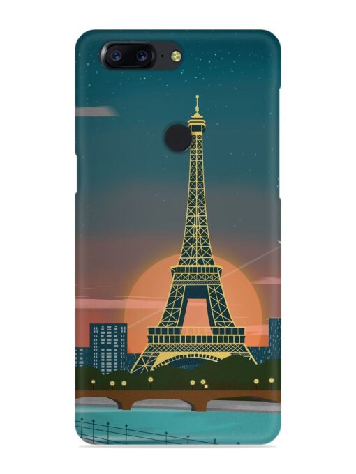 Scenery Architecture France Paris Snap Case for Oneplus 5T Zapvi