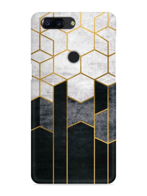 Cube Marble Art Snap Case for Oneplus 5T Zapvi