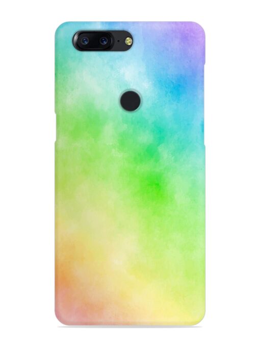 Watercolor Mixture Snap Case for Oneplus 5T Zapvi