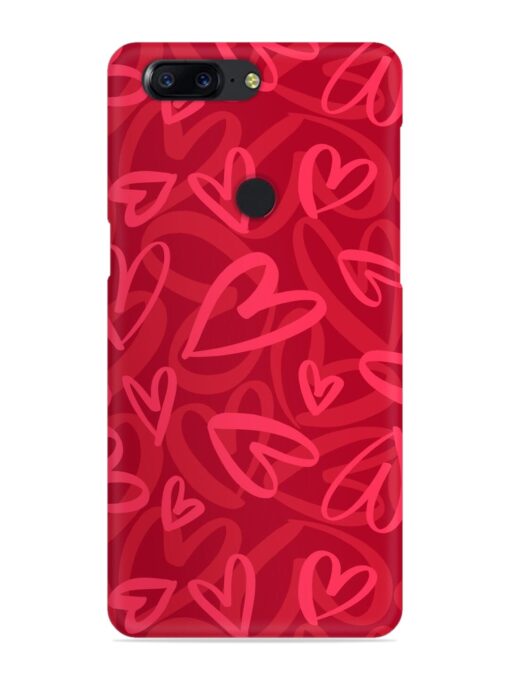 Seamless Romantic Pattern Snap Case for Oneplus 5T Zapvi