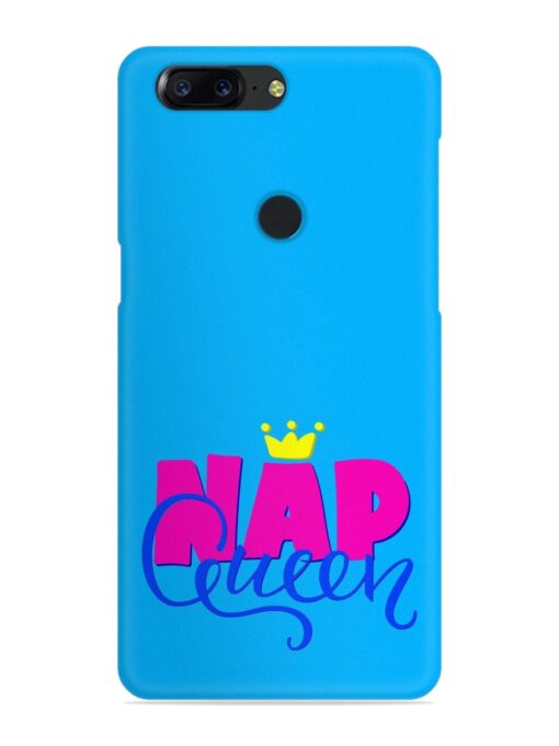 Nap Queen Quote Snap Case for Oneplus 5T Zapvi