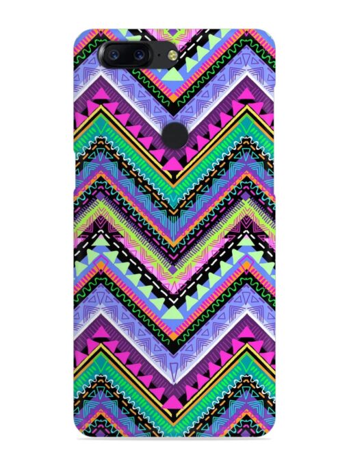 Tribal Aztec Print Snap Case for Oneplus 5T Zapvi