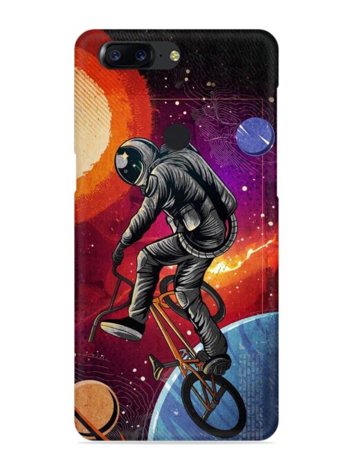 Super Eclipse Bmx Bike Snap Case for Oneplus 5T Zapvi