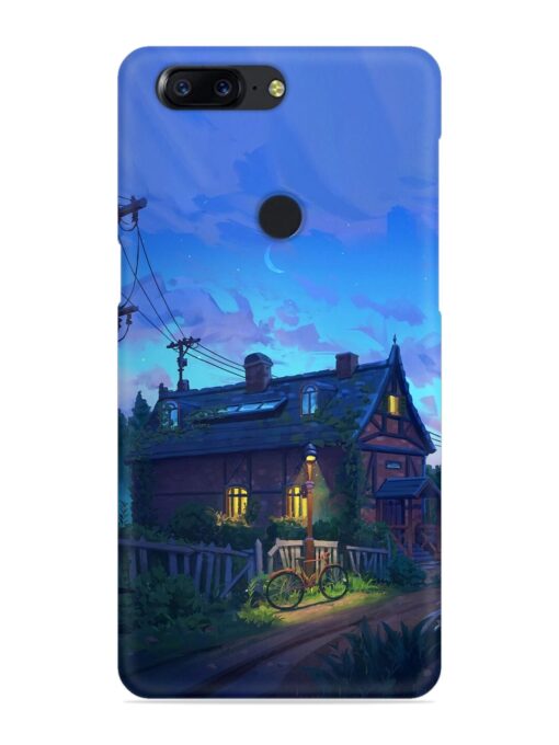 Beautiful Village House Snap Case for Oneplus 5T Zapvi