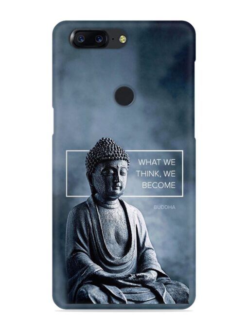 What We Think We Become Snap Case for Oneplus 5T Zapvi