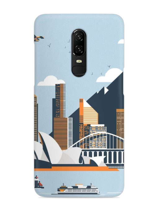 Sydney Opera Landscape Snap Case for Oneplus 6 Zapvi