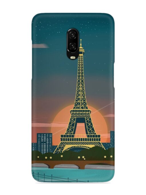 Scenery Architecture France Paris Snap Case for Oneplus 6T Zapvi